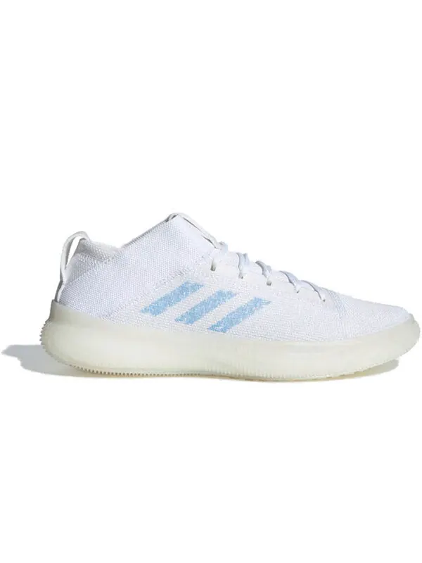 Кроссовки pureboost trainer Adidas — изображение 3 из 4, белый/синий