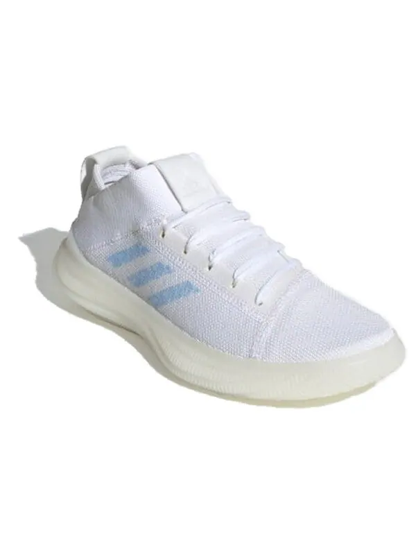 Кроссовки pureboost trainer Adidas — изображение 4 из 4, белый/синий