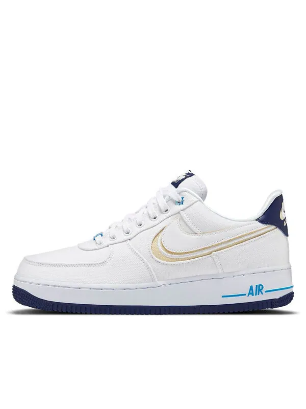Кроссовки air force 1 премиум Nike — изображение 1 из 4, белый/синий