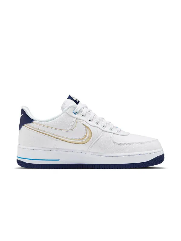 Кроссовки air force 1 премиум Nike — изображение 2 из 4, белый/синий