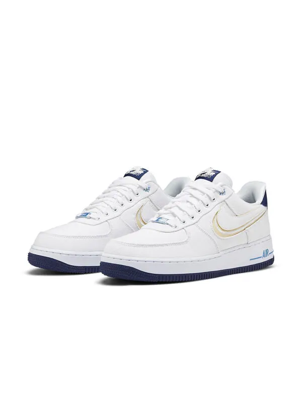 Кроссовки air force 1 премиум Nike — изображение 3 из 4, белый/синий