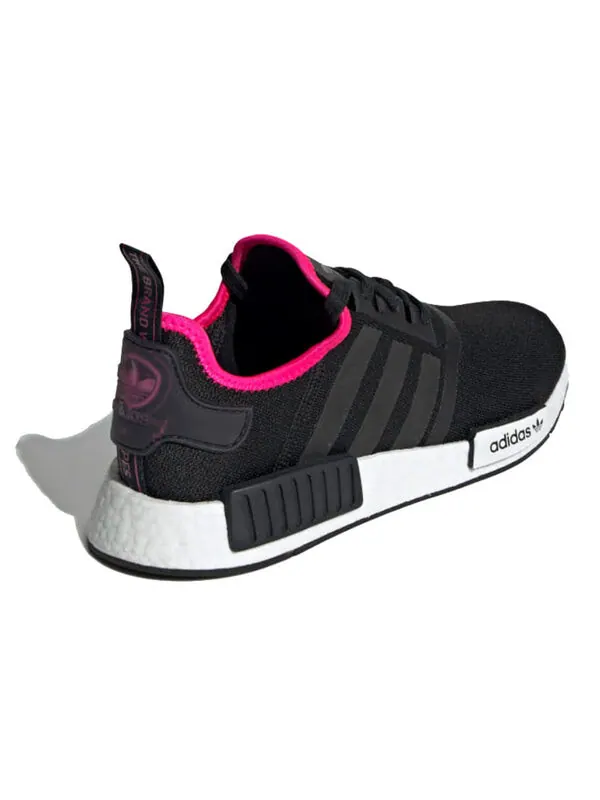 Кроссовки nmd_r1 Adidas — изображение 3 из 4, черный/розовый