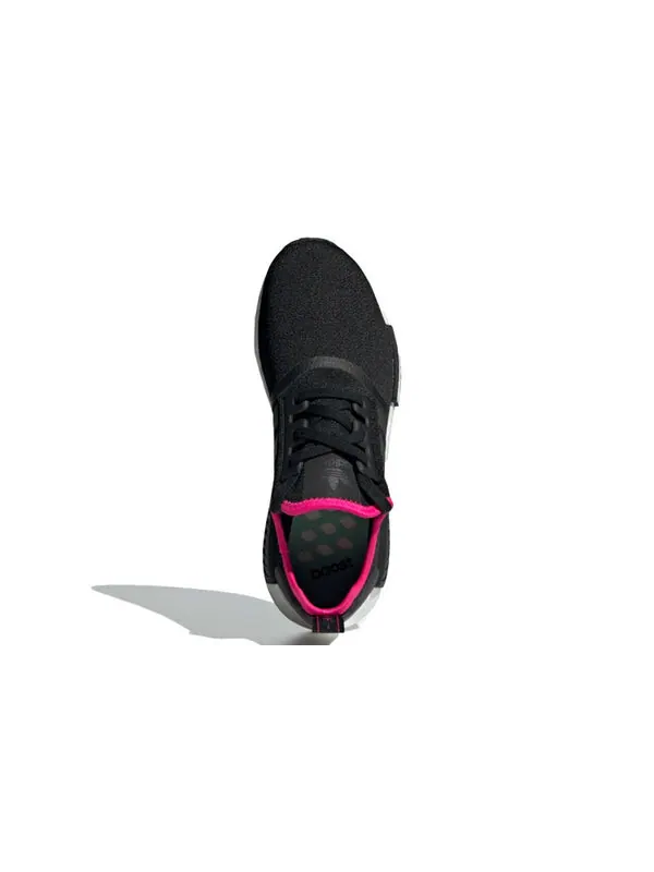 Кроссовки nmd_r1 Adidas — изображение 4 из 4, черный/розовый