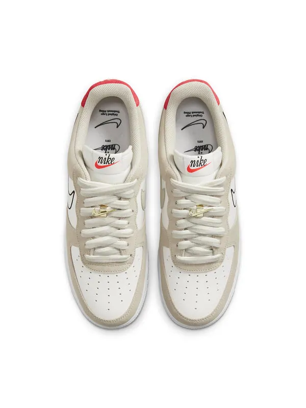 Кроссовки air force 1 '07 lv8 'first use' Nike — изображение 4 из 4, светлый/черный//красный