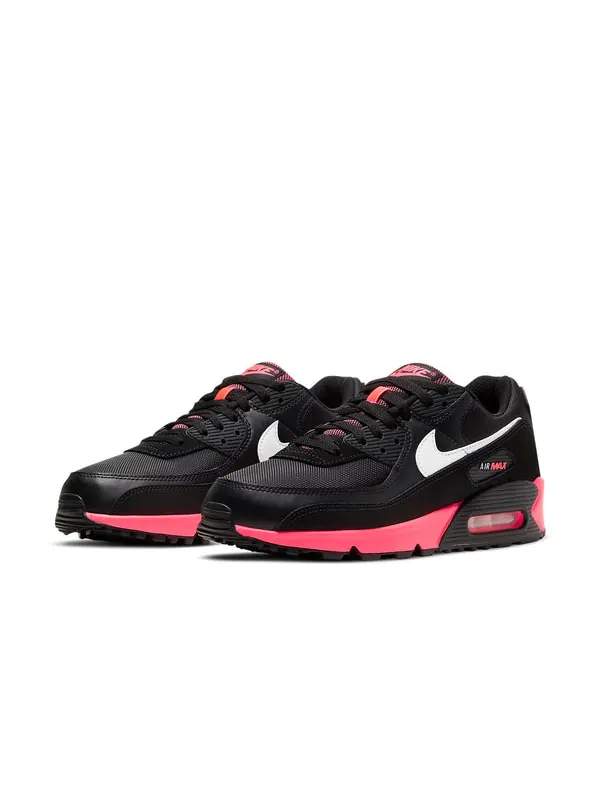 Кроссовки air max 90 'racer pink' Nike — изображение 3 из 4, черный/розовый/белый