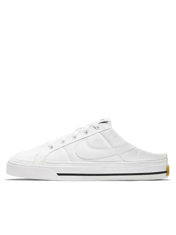 Кроссовки Court Legacy Mule Nike — изображение 1 из 4, белый/черный