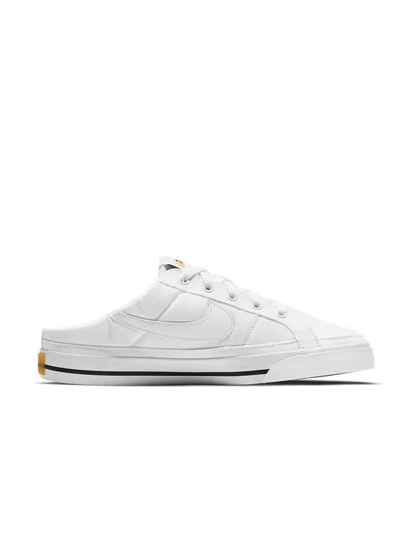 Кроссовки Court Legacy Mule Nike — изображение 2 из 4, белый/черный