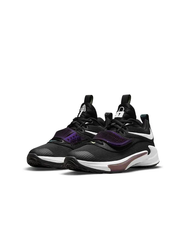 Кроссовки зум фрик 3 Nike — изображение 3 из 4, черный/фиолетовый/белый
