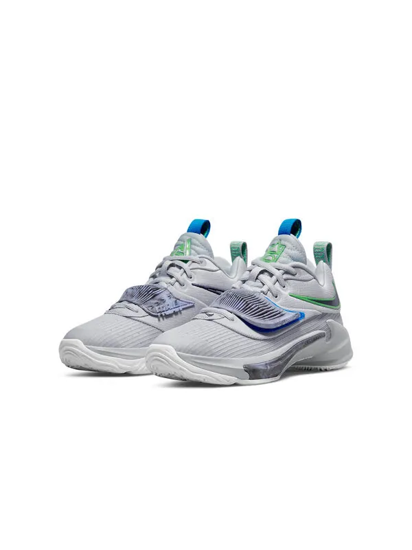 Кроссовки зум фрик 3 Nike — изображение 3 из 4, серый/фиолетовый