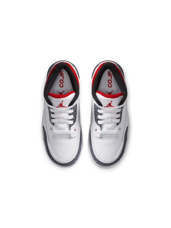 Кроссовки 3 ретро деним se Air Jordan — изображение 4 из 4, белый, красный, черный