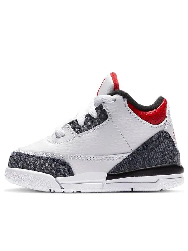 Кроссовки 3 комплекта огненно-красные Air Jordan — изображение 1 из 4, белый, красный, черный