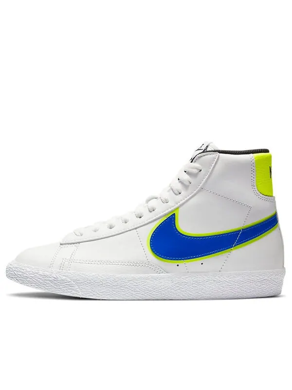 Кроссовки блейзер средний Nike — изображение 1 из 4, белый/синий