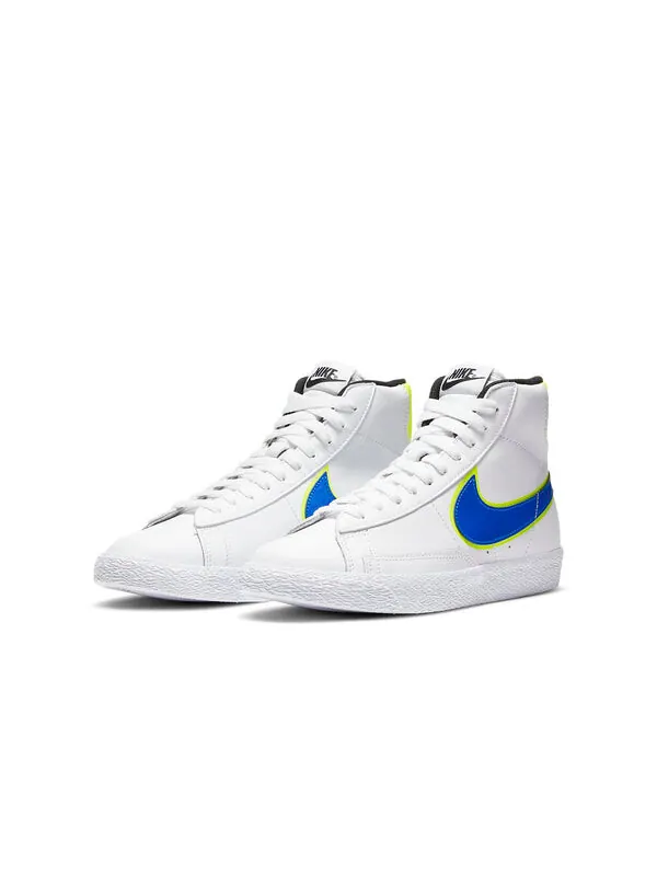 Кроссовки блейзер средний Nike — изображение 3 из 4, белый/синий