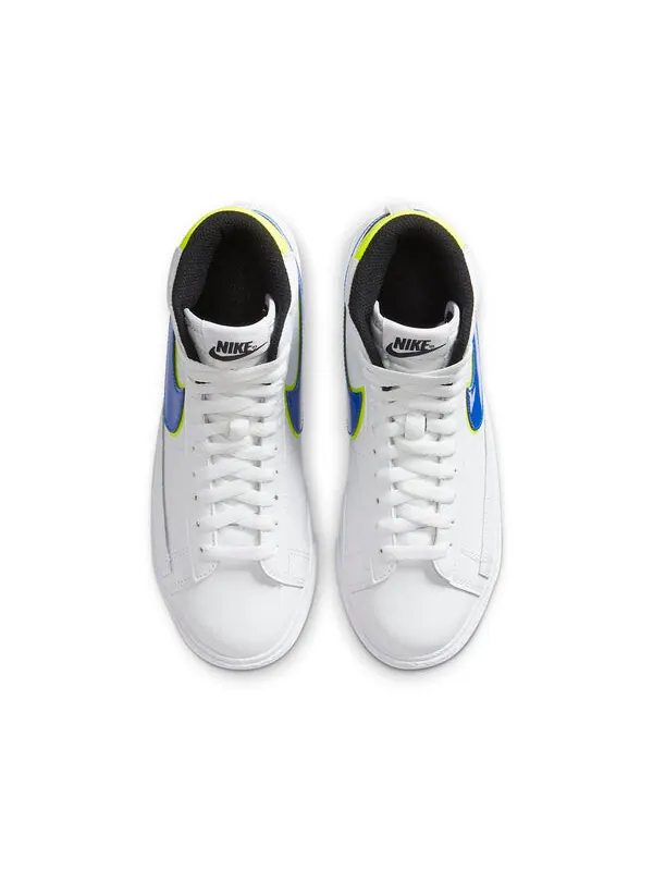 Кроссовки блейзер средний Nike — изображение 4 из 4, белый/синий