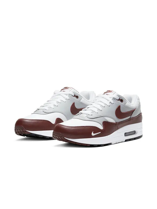 Кроссовки air max 1 премиум Nike — изображение 3 из 4, белый/-серый-черный