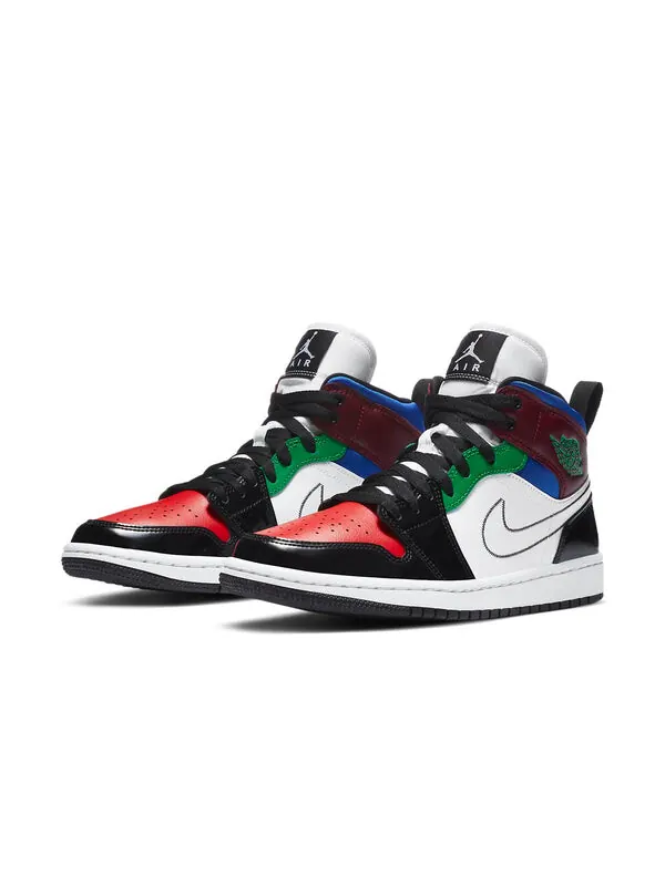 Кроссовки 1 средний размер Air Jordan — изображение 3 из 4, черный/белый/мульти