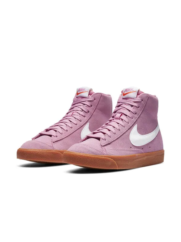 Кроссовки blazer mid '77 'beyond pink' Nike — изображение 3 из 4, розовый/синий