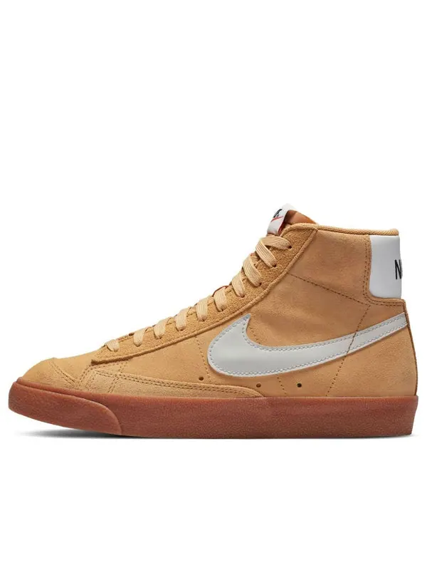 Кроссовки blazer mid '77 'twine' Nike — изображение 1 из 4, коричневый/желтый