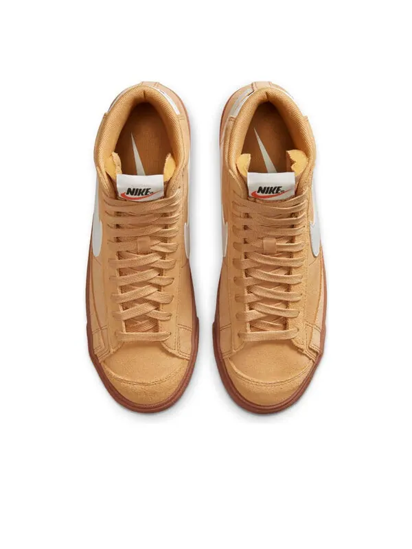 Кроссовки blazer mid '77 'twine' Nike — изображение 4 из 4, коричневый/желтый
