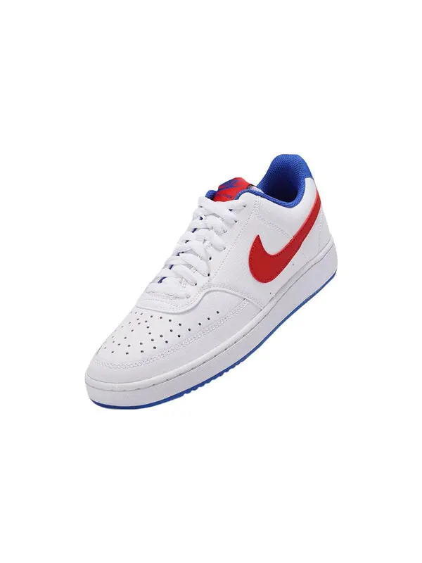 Кроссовки Court Vision красные Nike — изображение 2 из 3, белый/синий/красный