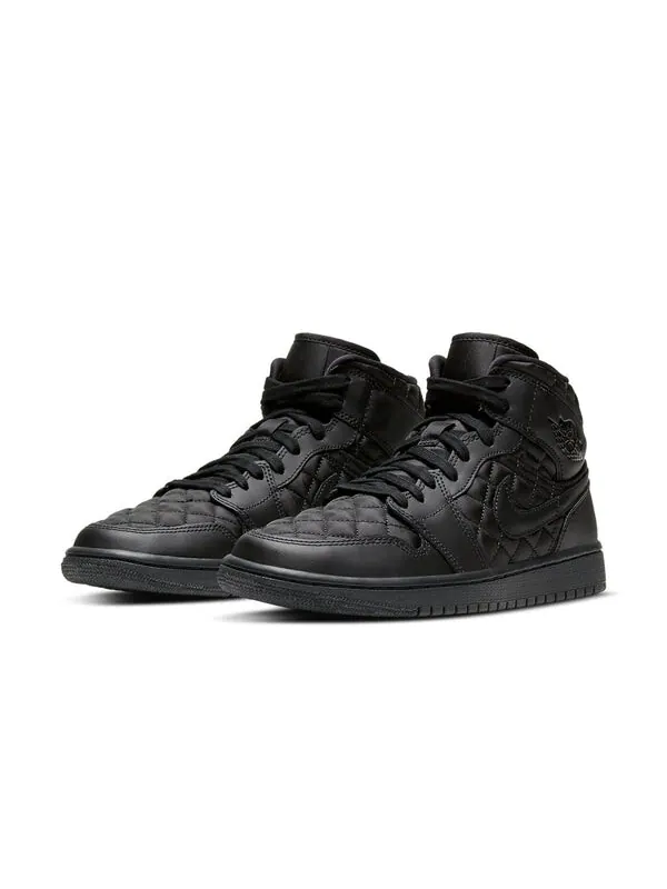 Кроссовки 1 средний размер Air Jordan — изображение 3 из 4, черный