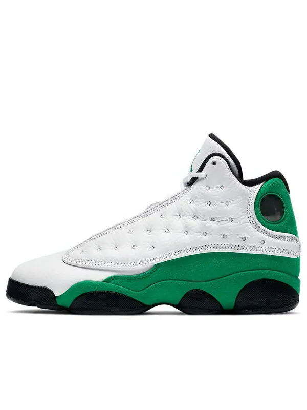 Кроссовки 13 ретро Air Jordan — изображение 1 из 4, белый/черный/зеленый