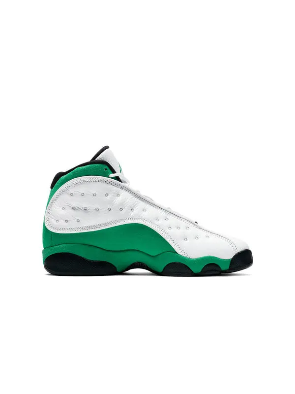 Кроссовки 13 ретро Air Jordan — изображение 2 из 4, белый/черный/зеленый