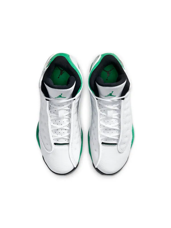 Кроссовки 13 ретро Air Jordan — изображение 4 из 4, белый/черный/зеленый