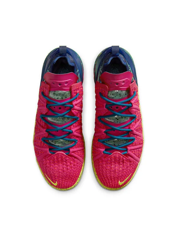 Кроссовки lebron 18 ep 'los angeles by night' Nike — изображение 4 из 4, розовый/желтый/синий