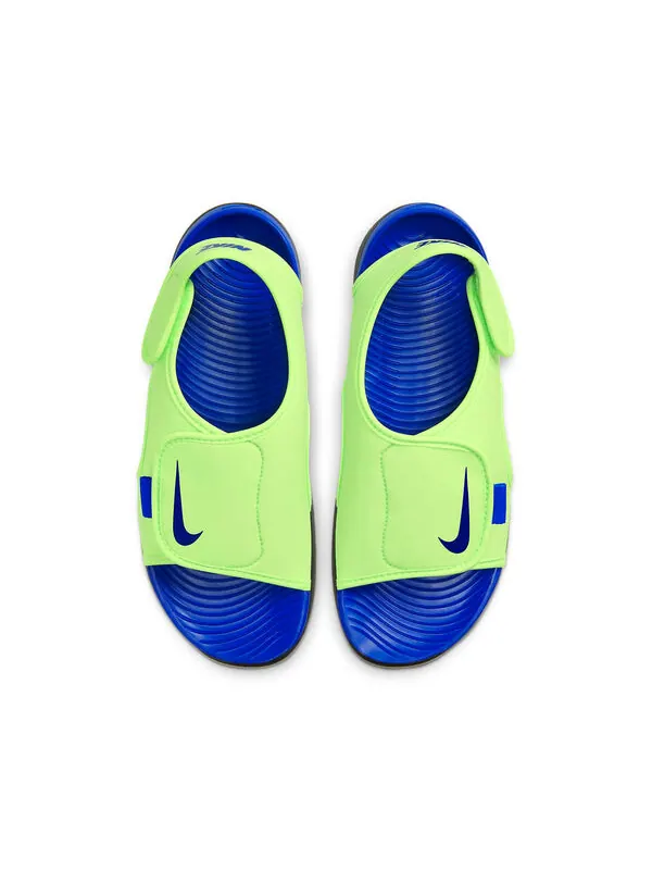 Сандалии sunray adjust 5 v2 Nike — изображение 3 из 4, синий/зеленый