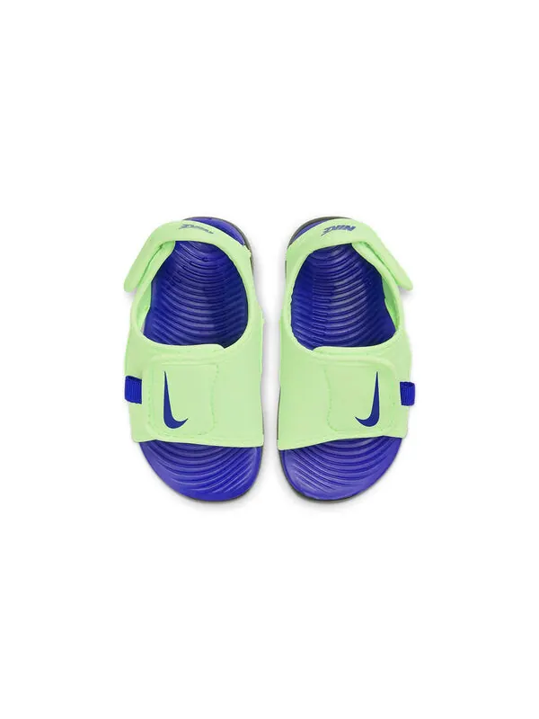 Сандалии sunray adjust 5 v2 Nike — изображение 4 из 4, зеленый/черный/синий