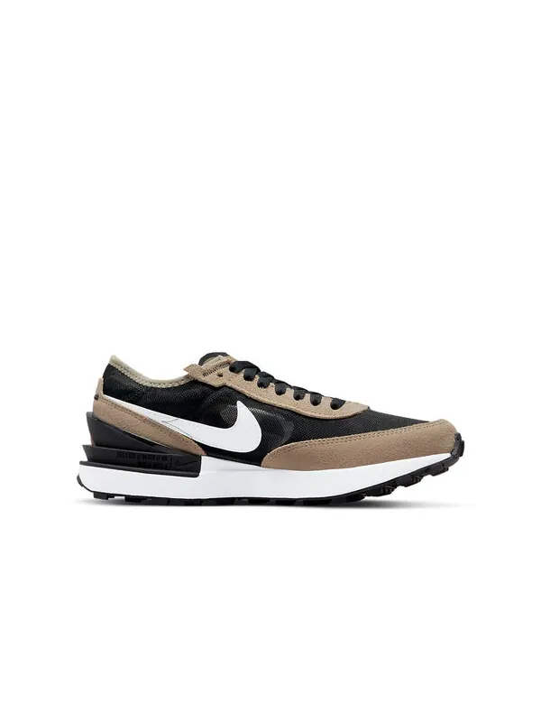 Кроссовки waffle one athleisure casual sports shoes black brown Nike — изображение 2 из 4, черный/коричневый