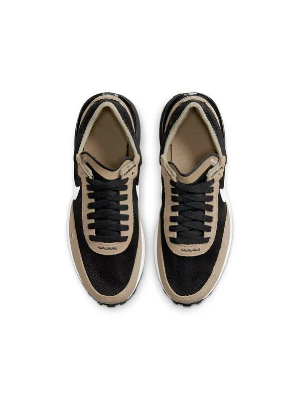 Кроссовки waffle one athleisure casual sports shoes black brown Nike — изображение 4 из 4, черный/коричневый