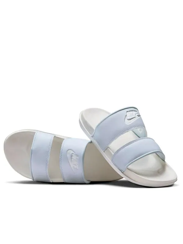 Тапочки offcourt duo slide 'pure platinum sail' Nike
