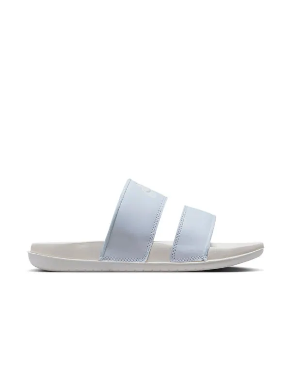 Тапочки offcourt duo slide 'pure platinum sail' Nike — изображение 4 из 4, платиновый