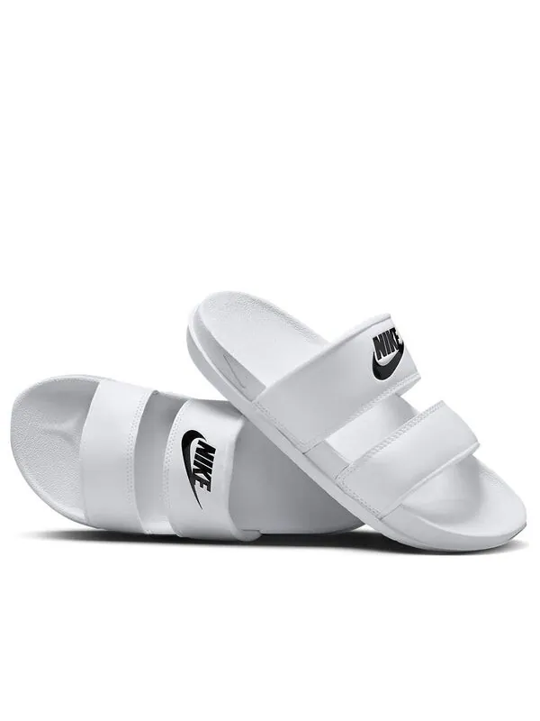 Тапочки offcourt duo slide 'white black' Nike