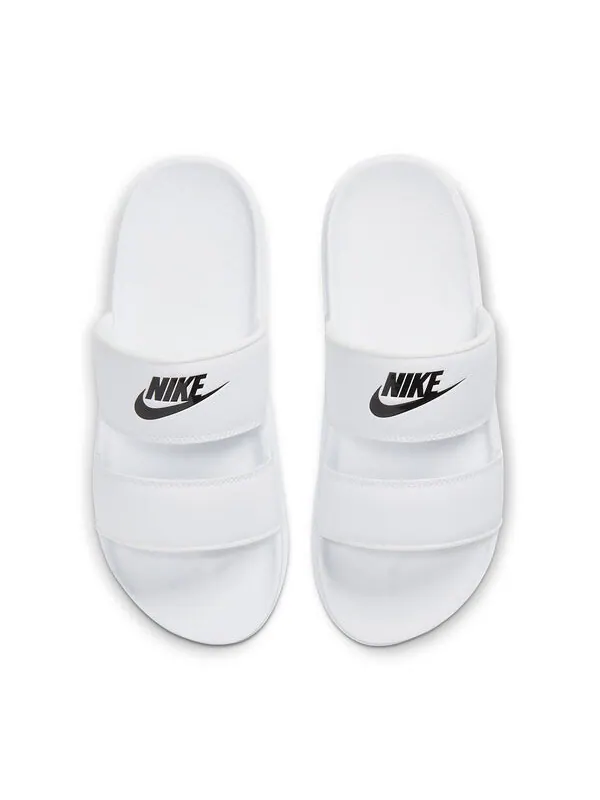 Тапочки offcourt duo slide 'white black' Nike — изображение 3 из 4, белый