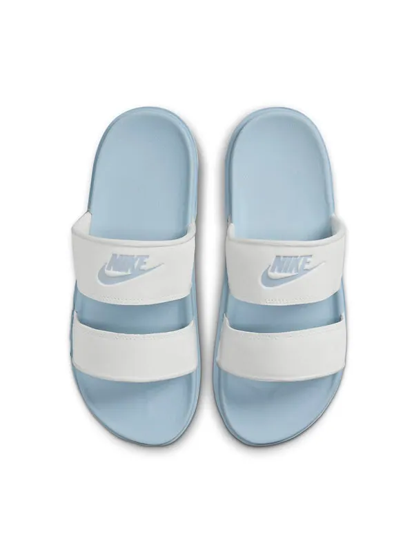 Тапочки off-court duo slide Nike — изображение 4 из 4, белый/светлый синий