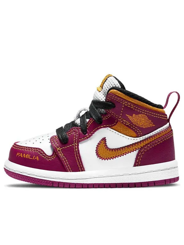 Кроссовки 1 средние Air Jordan — изображение 1 из 4, белый