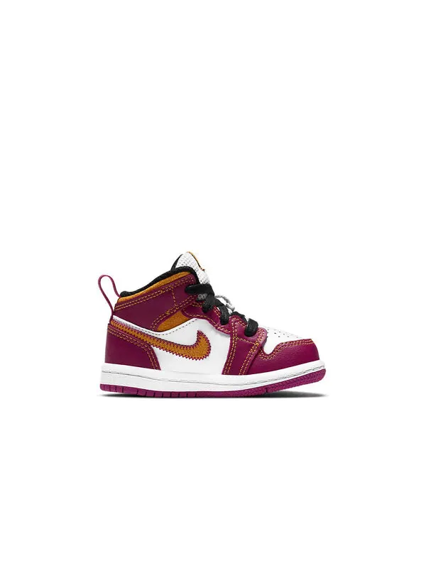 Кроссовки 1 средние Air Jordan — изображение 2 из 4, белый