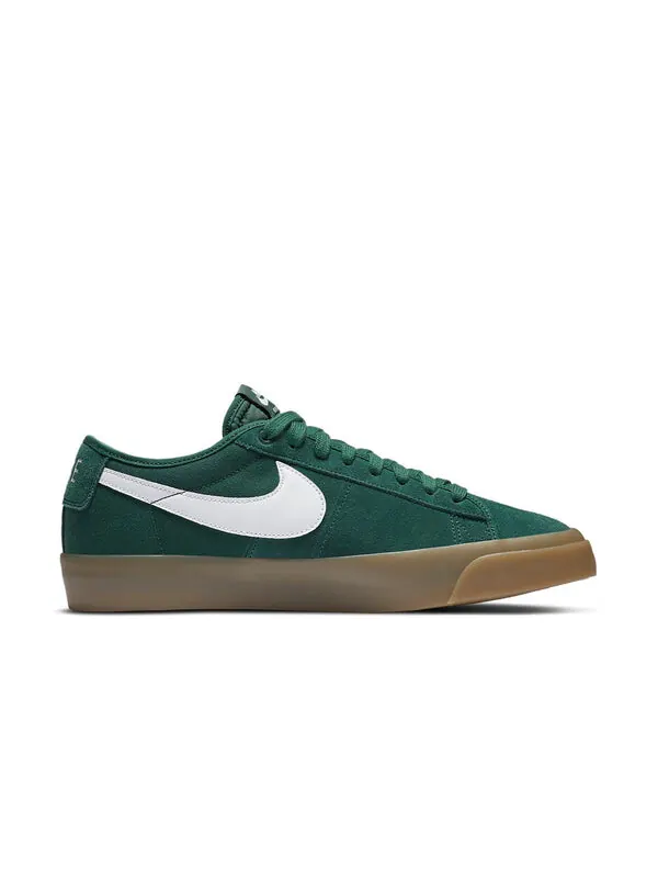 Кроссовки блейзер низкие gt sb Nike — изображение 2 из 4, зеленый