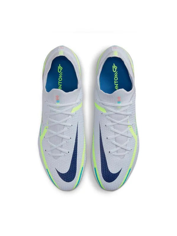 Кроссовки фантом gt2 elite ag pro Nike — изображение 2 из 4, белый/зеленый/синий