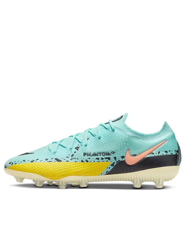 Кроссовки фантом gt2 elite ag pro Nike — изображение 1 из 4, синий/желтый