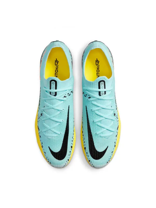 Кроссовки фантом gt2 elite ag pro Nike — изображение 2 из 4, синий/желтый