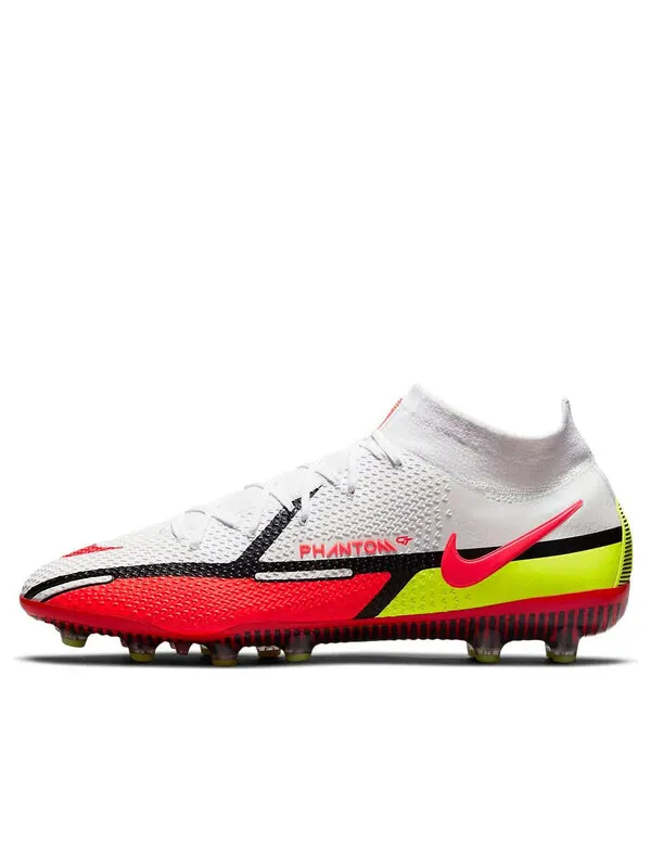 Кроссовки phantom gt2 elite df ag pro Nike — изображение 1 из 4, белый/красный/желтый