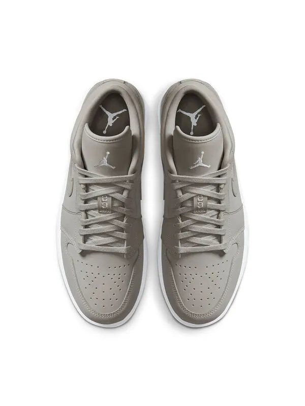 Кроссовки 1 низкие Air Jordan — изображение 4 из 4, серый/серый/белый