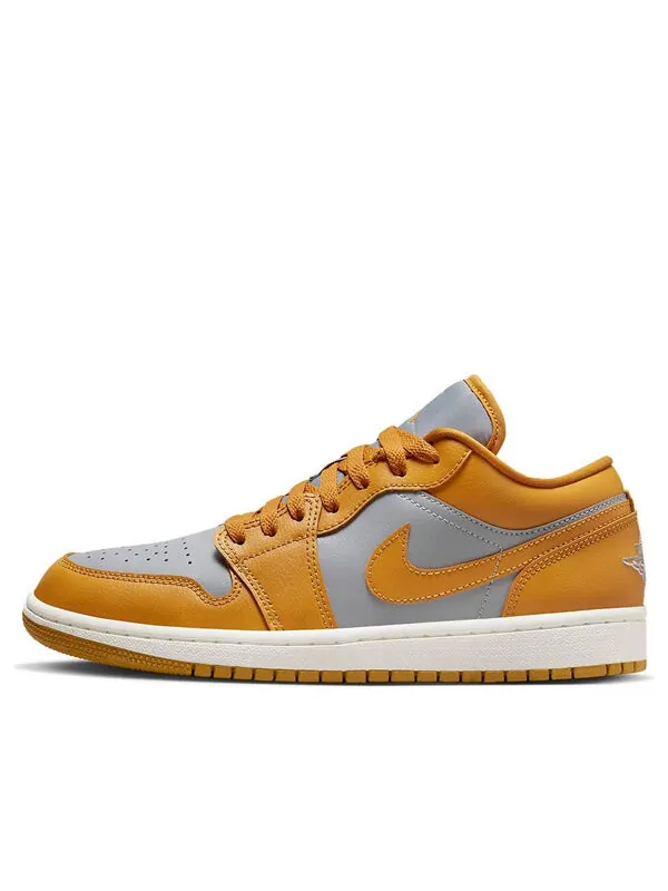 Кроссовки 1 низкие Air Jordan — изображение 1 из 4, серый/желтый