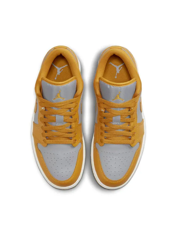 Кроссовки 1 низкие Air Jordan — изображение 4 из 4, серый/желтый