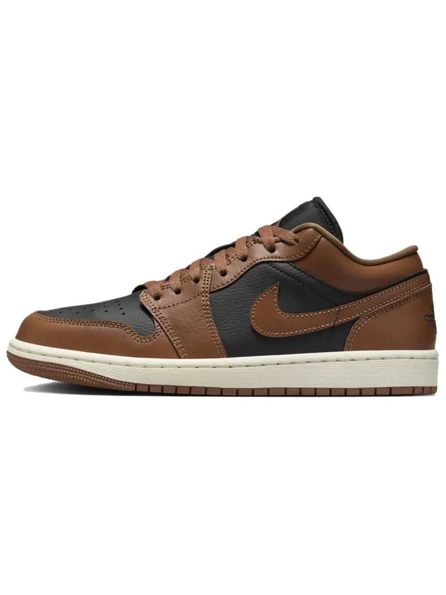 Кроссовки Air Jordan 1 Vintage Basketball Women's Low-top — изображение 1 из 5, коричневый