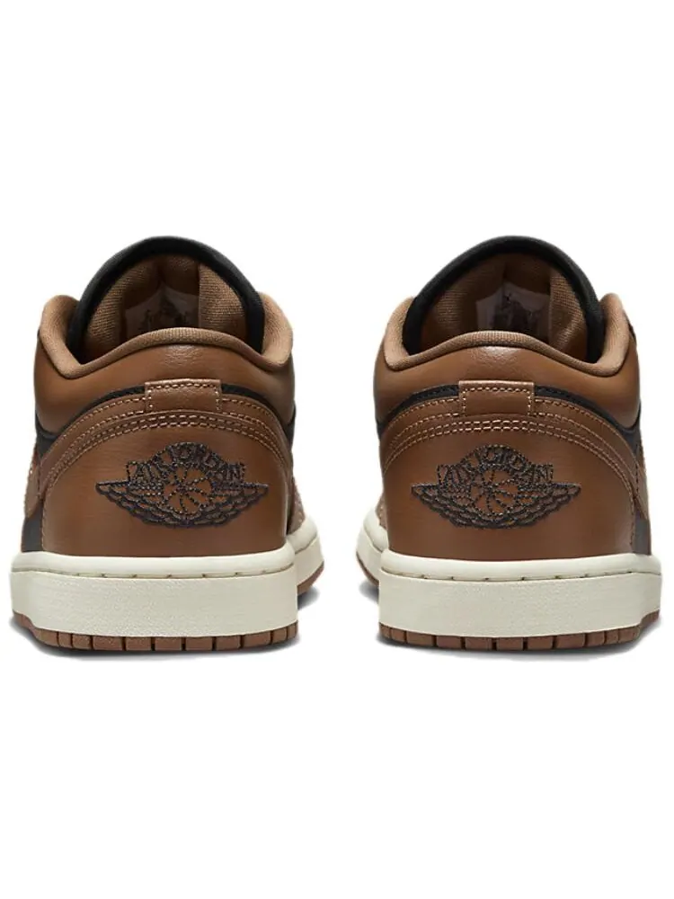 Кроссовки Air Jordan 1 Vintage Basketball Women's Low-top — изображение 4 из 5, коричневый
